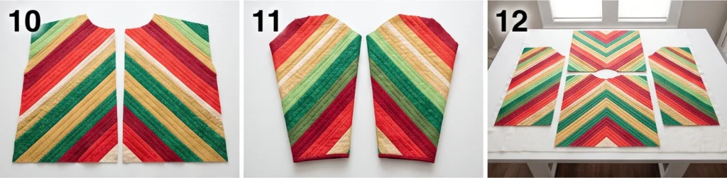 Chevron Jelly Roll Christmas Jacket