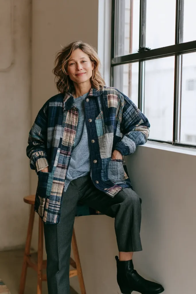 Cozy Plaid and Check Jelly Roll Christmas Shacket