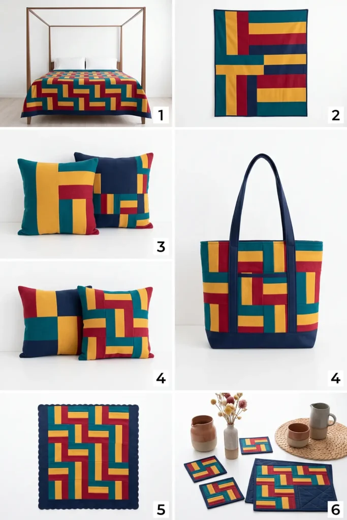 Flannel Rail Fence Quilt