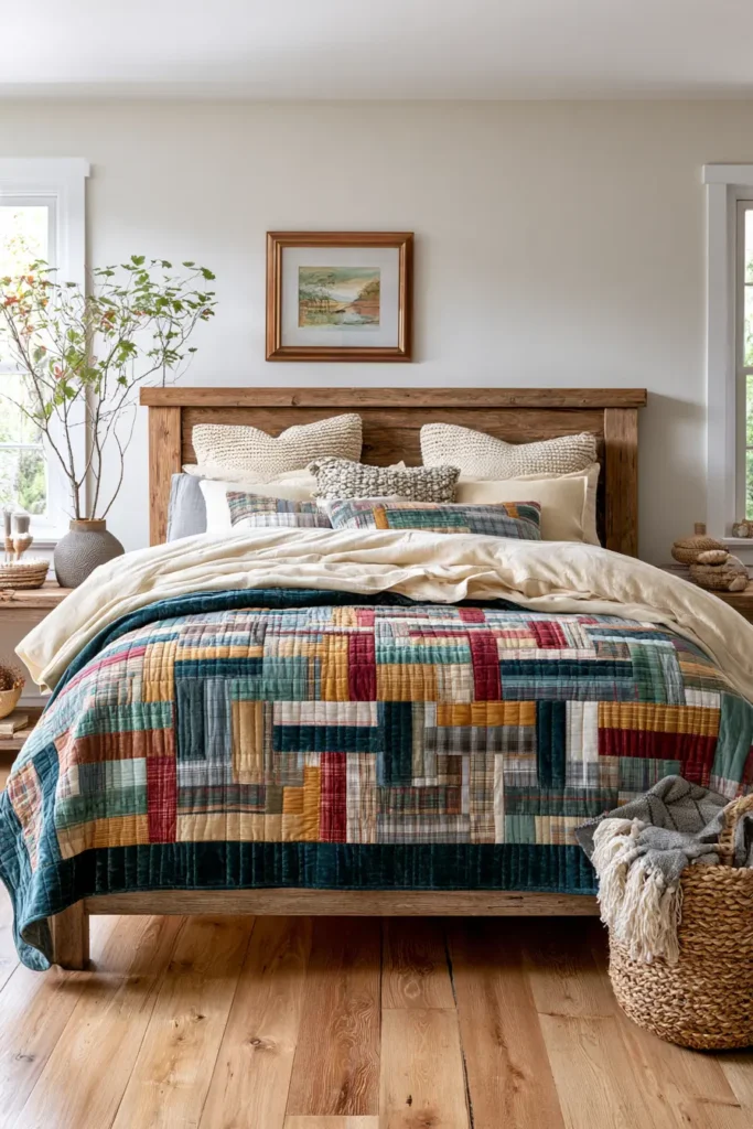 Flannel Rail Fence Quilt