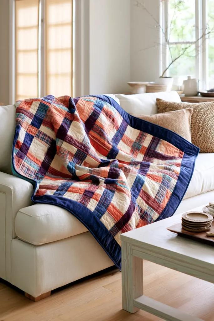 Flannel Rail Fence Quilt