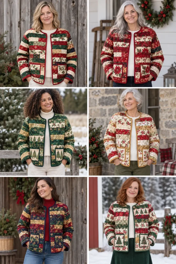 Jelly Roll Race Christmas Jacket