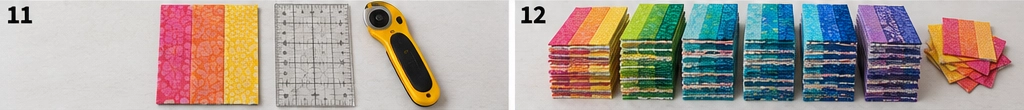 Jelly Roll Rail Fence Quilt