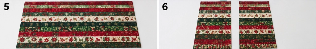 Longline Jelly Roll Christmas Duster Vest