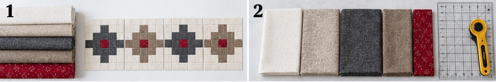 Modern Scandinavian Christmas Table Runner