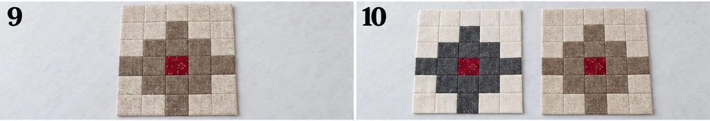 Modern Scandinavian Christmas Table Runner