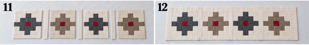 Modern Scandinavian Christmas Table Runner