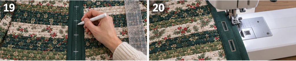 Quilt-As-You-Go Jelly Roll Christmas Jacket
