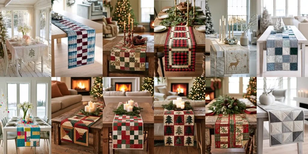 Quilted Christmas Table Runner Ideas: 12 Festive Patterns to Sew This Season