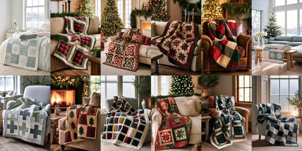Quilted Christmas Throw Ideas: 10 Cozy Handmade Designs to Sew This Season