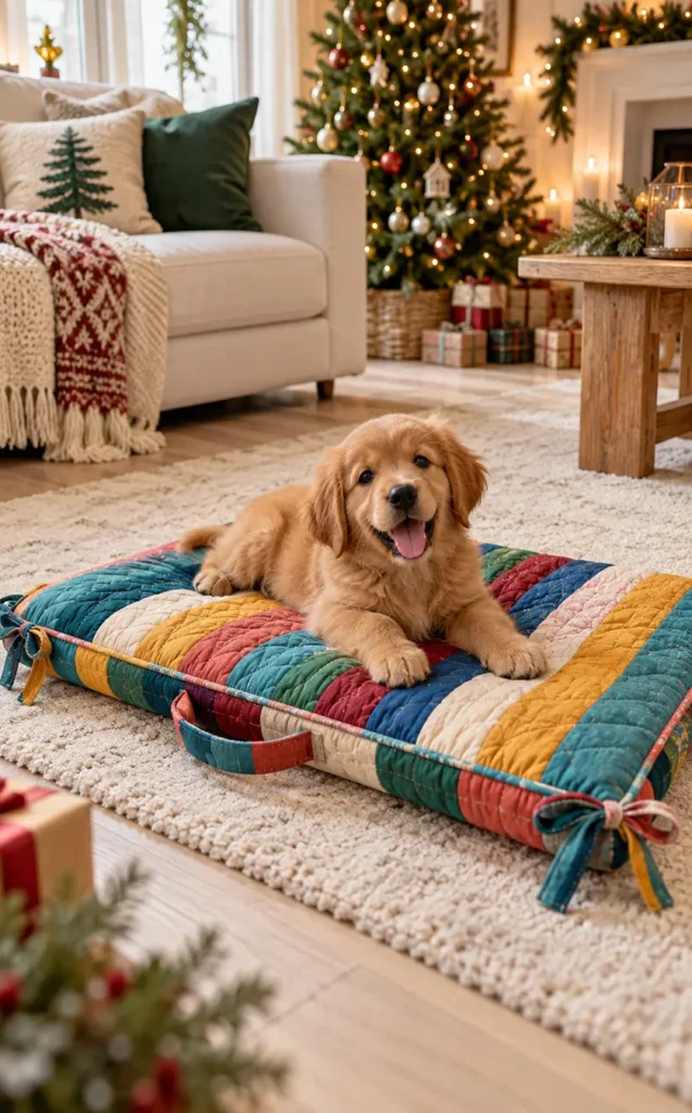 Quilted Crate Mat and Travel Dog Bed