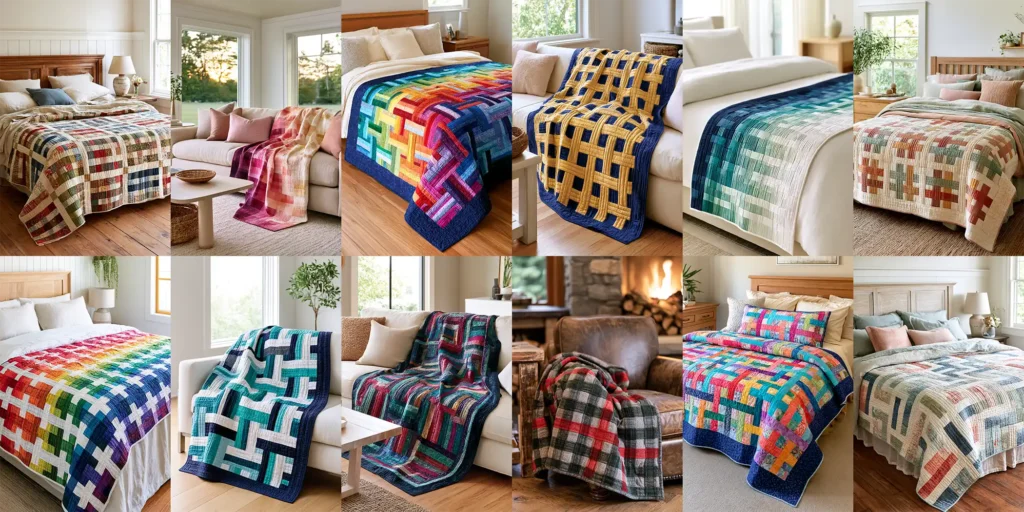 Rail Fence Quilt Pattern Ideas: 15 Easy Designs for Beginner Quilters