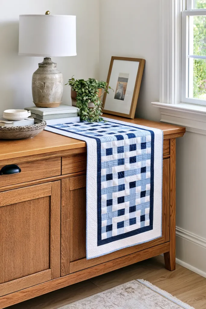Rail Fence Table Runner