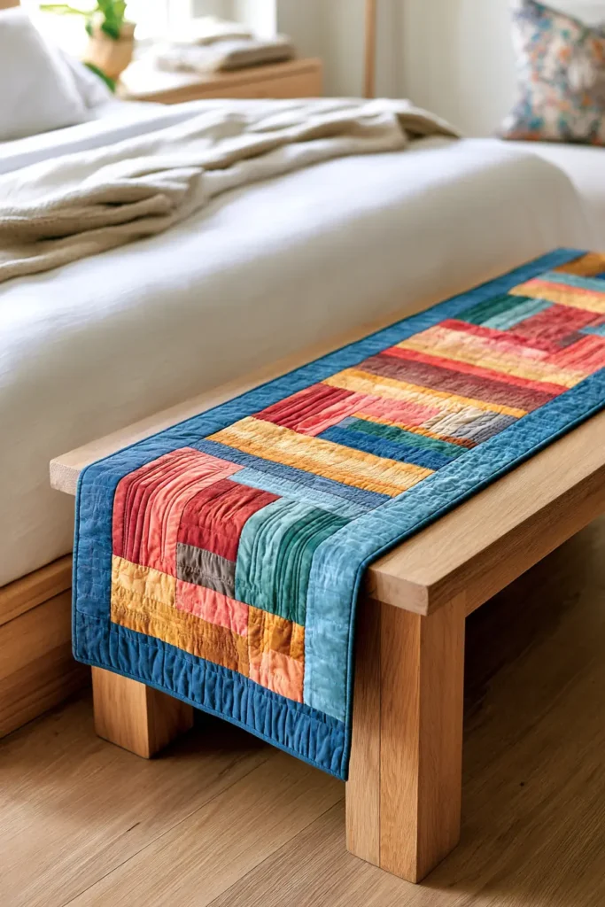 Rail Fence Table Runner