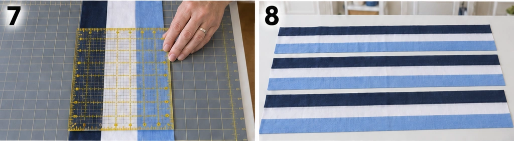 Rail Fence Table Runner