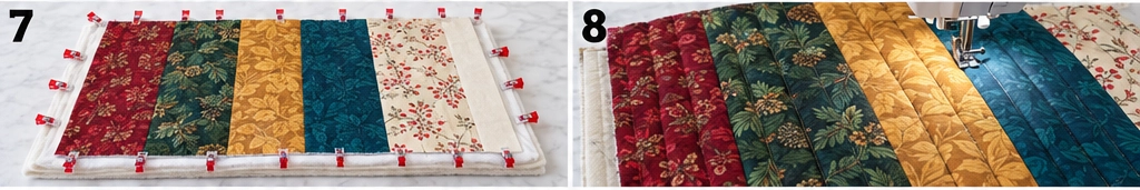 Reversible Quilted Dog Bed