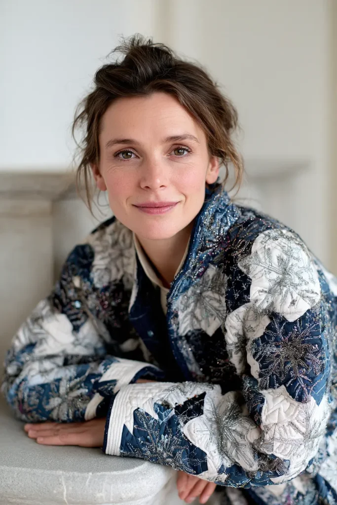 Snowflake Quilted Jacket