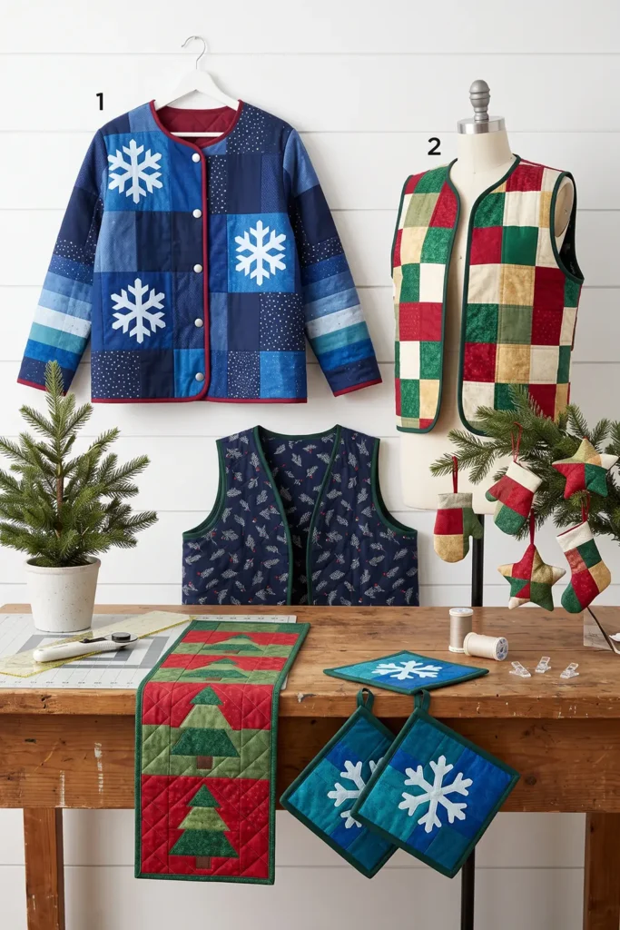 Snowflake Quilted Jacket
