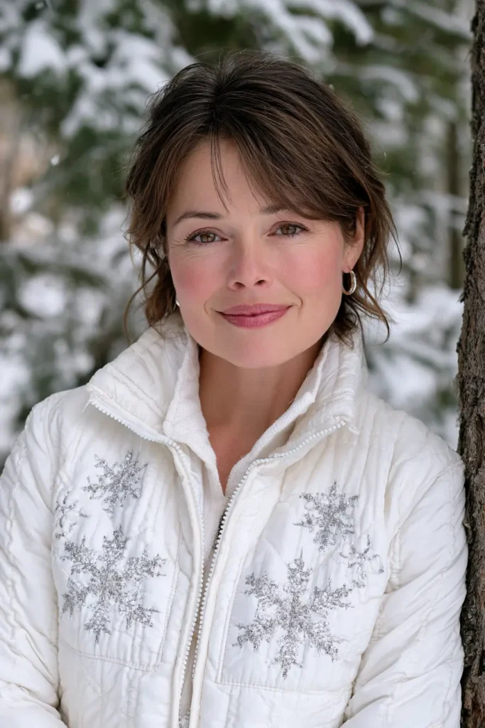 Snowflake Quilted Jacket