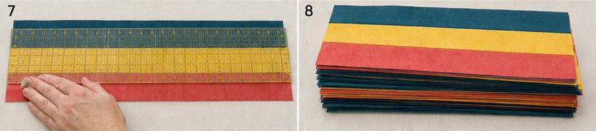 Straight Furrows Rail Fence Quilt