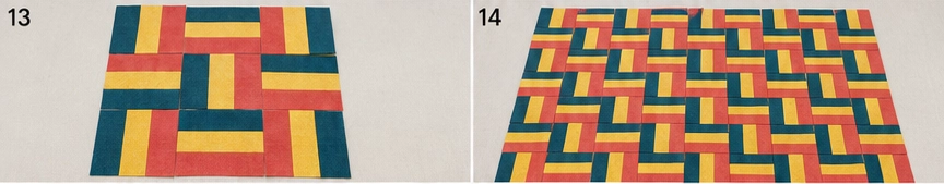 Straight Furrows Rail Fence Quilt