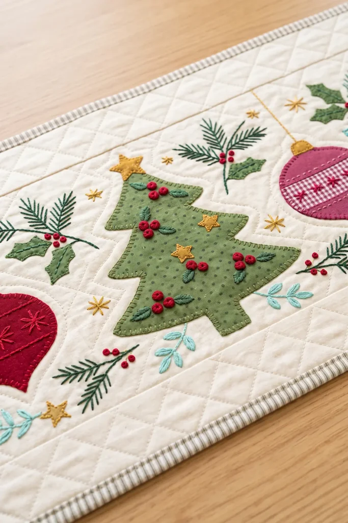 Vintage-Inspired Appliqué and Embroidery