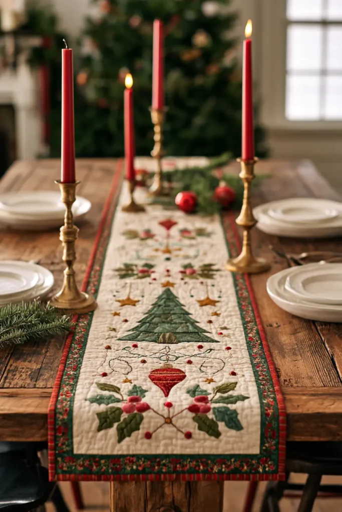 Vintage-Inspired Appliqué and Embroidery