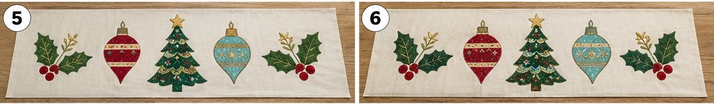Vintage-Inspired Appliqué and Embroidery