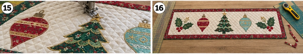 Vintage-Inspired Appliqué and Embroidery