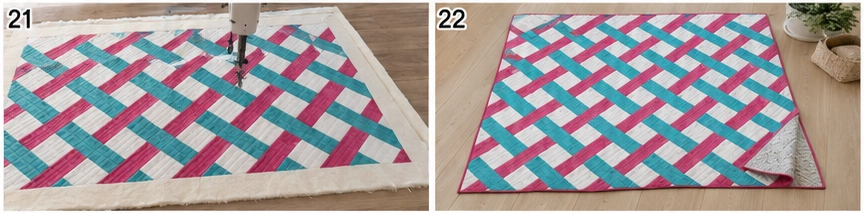 Zigzag Rail Fence Quilt