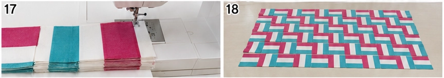 Zigzag Rail Fence Quilt