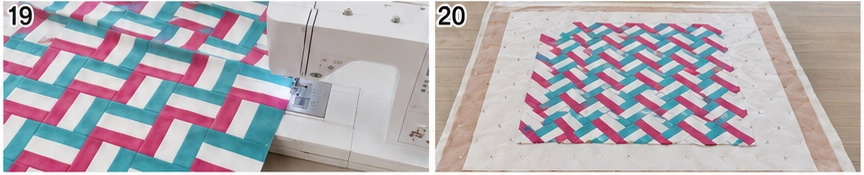 Zigzag Rail Fence Quilt