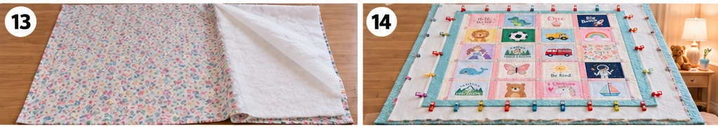 Baby and Kids T-Shirt Quilt