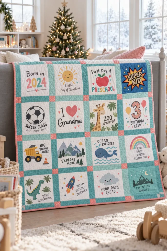 Baby and Kids T-Shirt Quilt