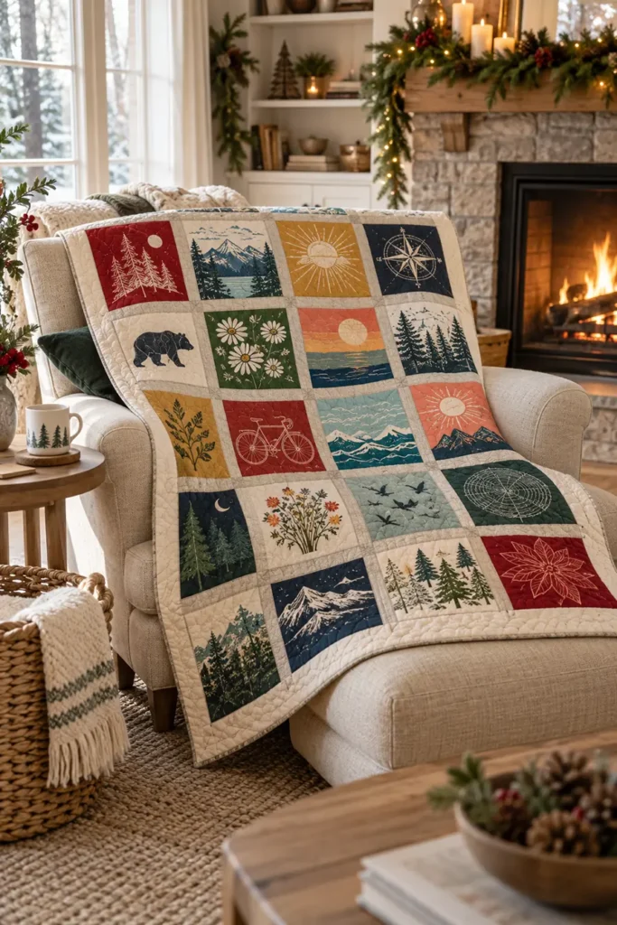 Classic Grid T-Shirt Quilt
