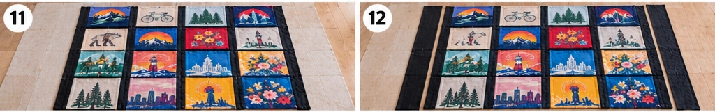 Classic Grid T-Shirt Quilt