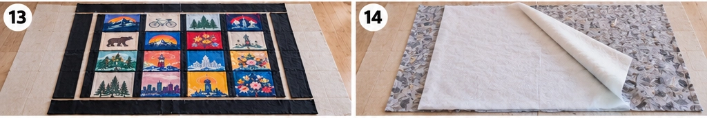 Classic Grid T-Shirt Quilt