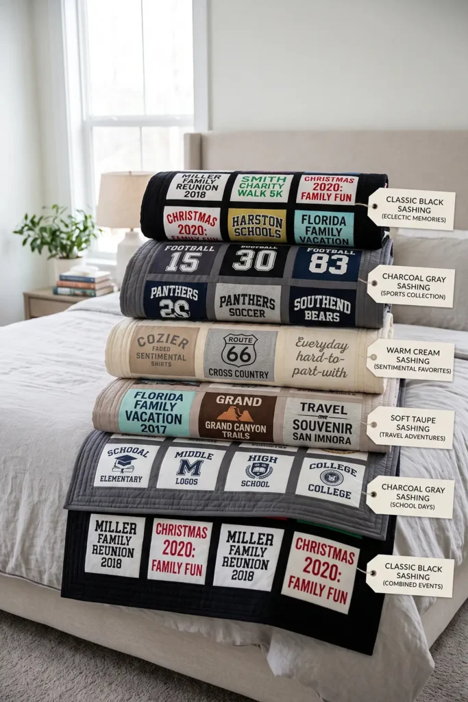 Family Memory T-Shirt Quilt