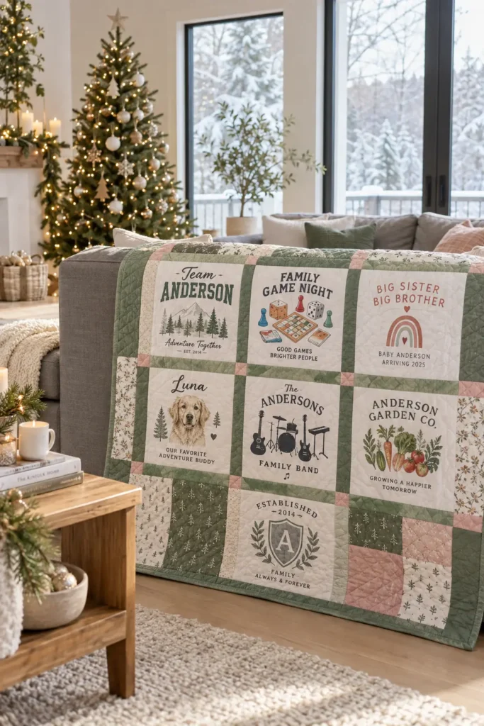 Family Memory T-Shirt Quilt