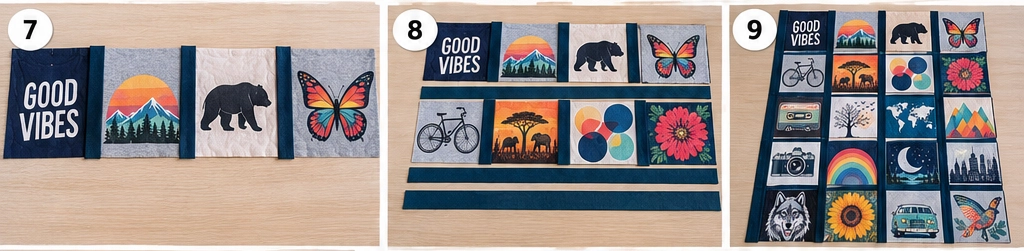 Flannel-Backed T-Shirt Quilt