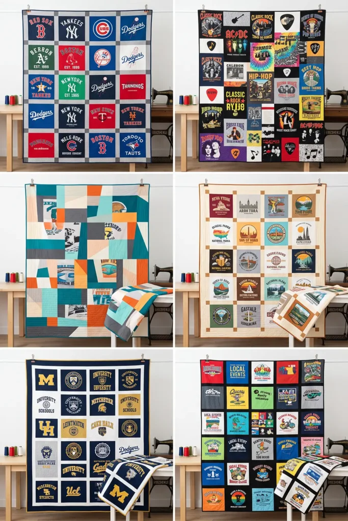 Graduation T-Shirt Quilt for School and College