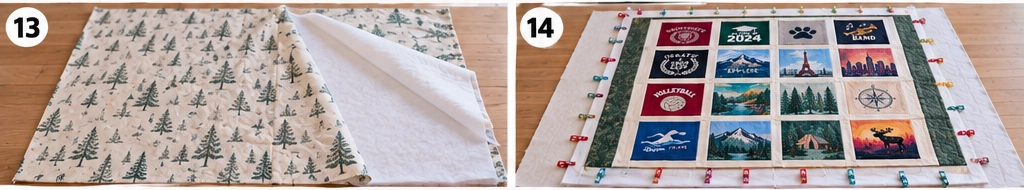 Graduation T-Shirt Quilt for School and College