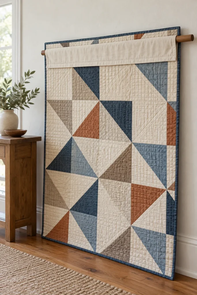 Hanging a Quilt with a Sleeve and Rod