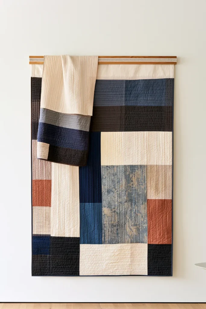 Hook-and-Loop Support for Flat Quilts