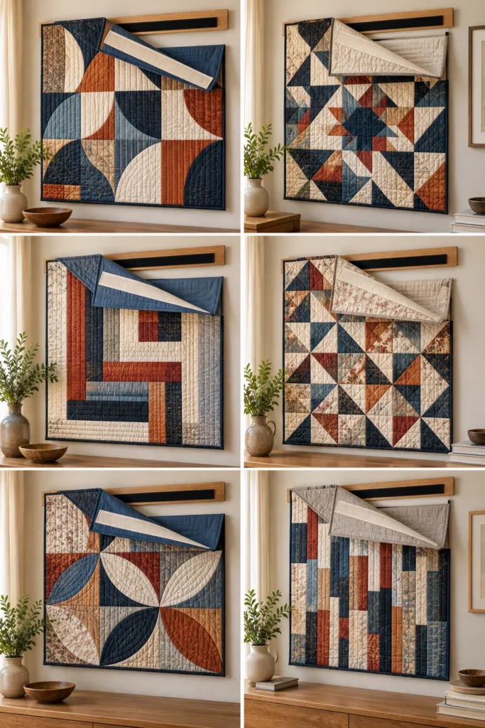 Hook-and-Loop Support for Flat Quilts