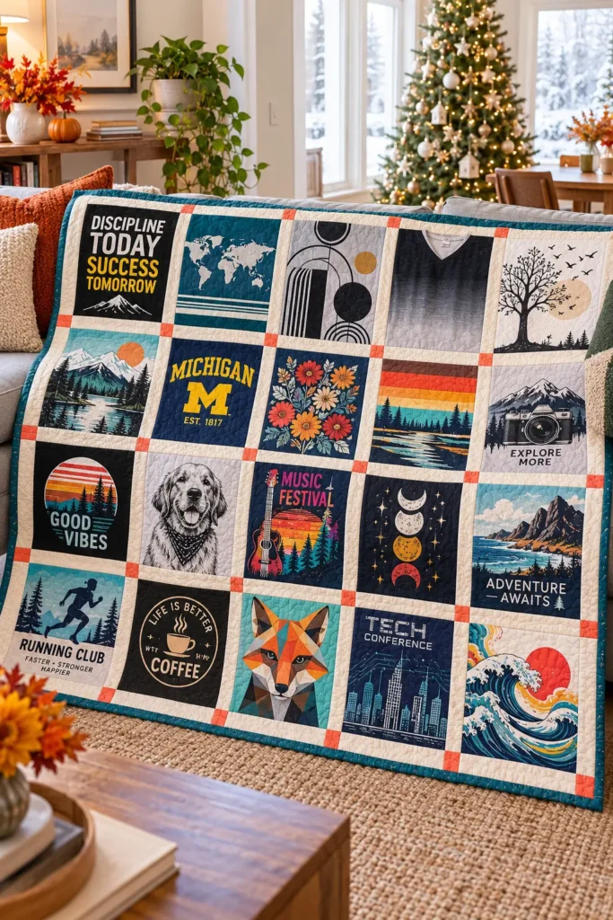 Modern T-Shirt Quilt