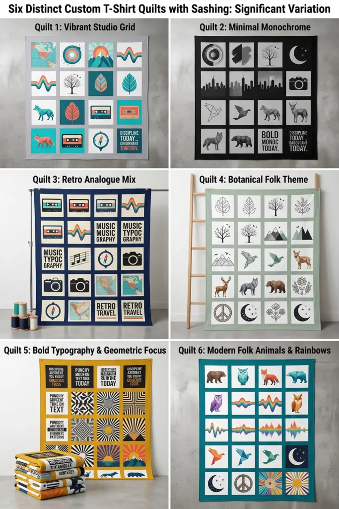 Modern T-Shirt Quilt