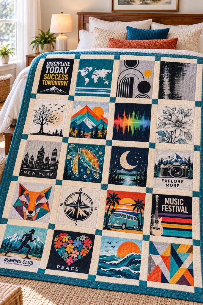 Modern T-Shirt Quilt