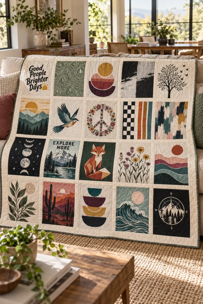 Modern T-Shirt Quilt