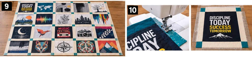 Modern T-Shirt Quilt